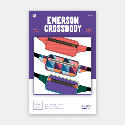 Emerson Crossbody Paper Pattern
