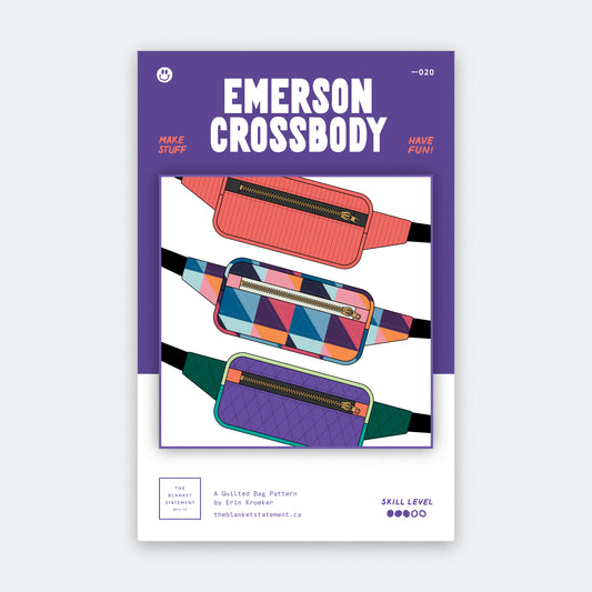 Emerson Crossbody Paper Pattern