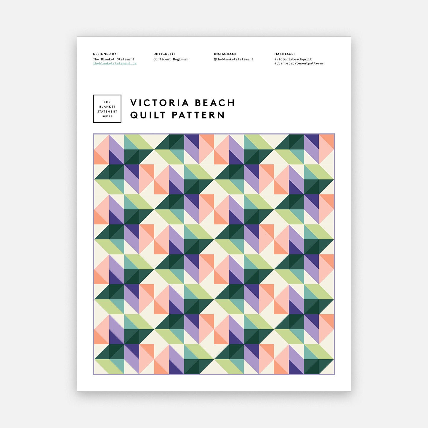 Victoria Beach PDF Pattern