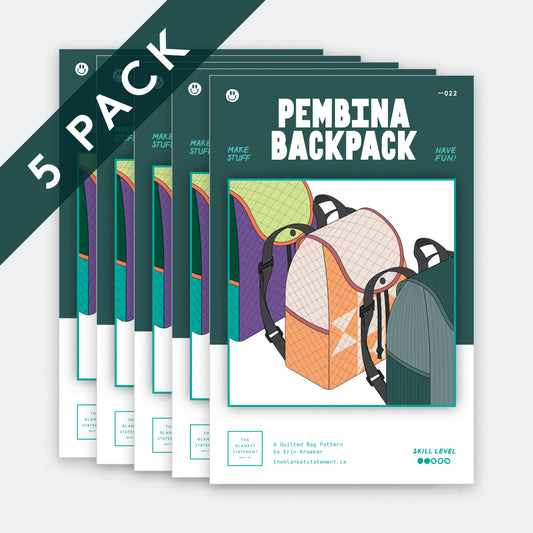 Pembina Backpack Paper Pattern - Pack of 5