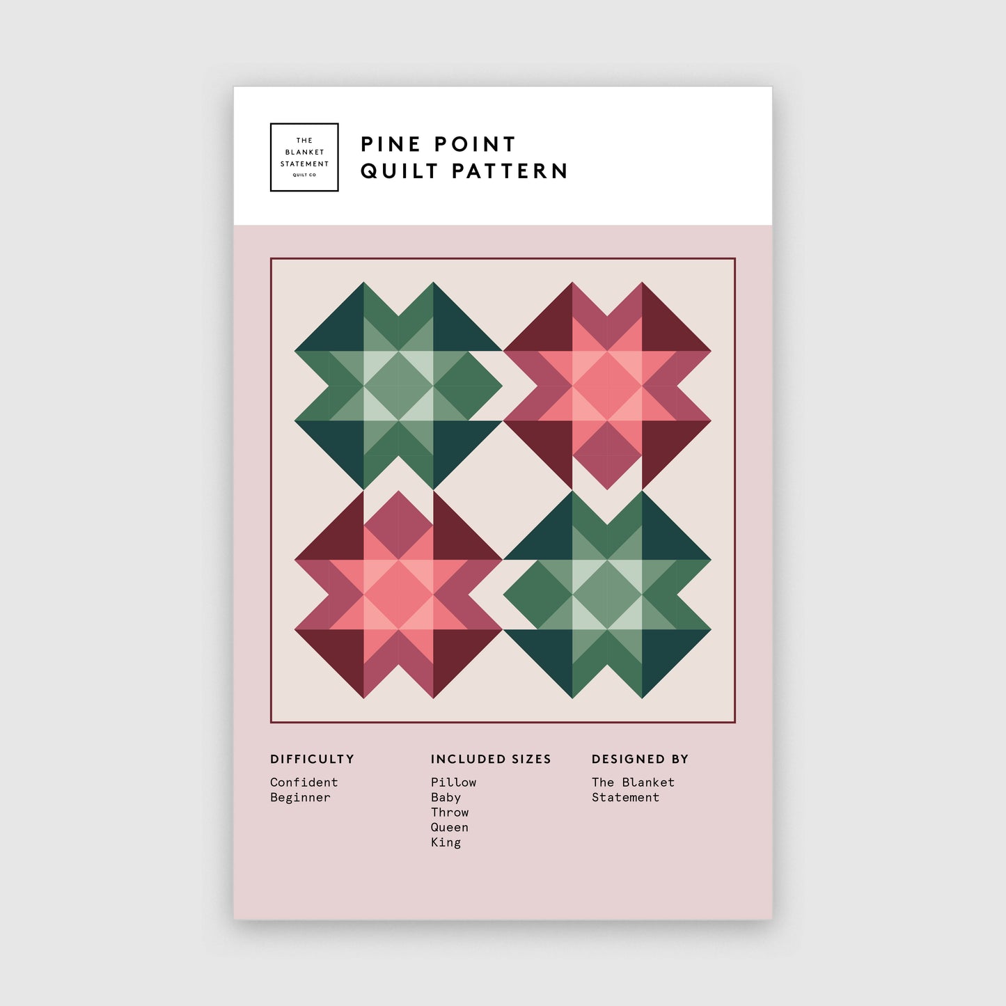 Pine Point Paper Pattern