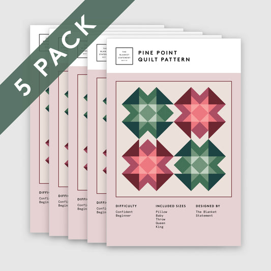 Pine Point Paper Pattern - Pack of 5