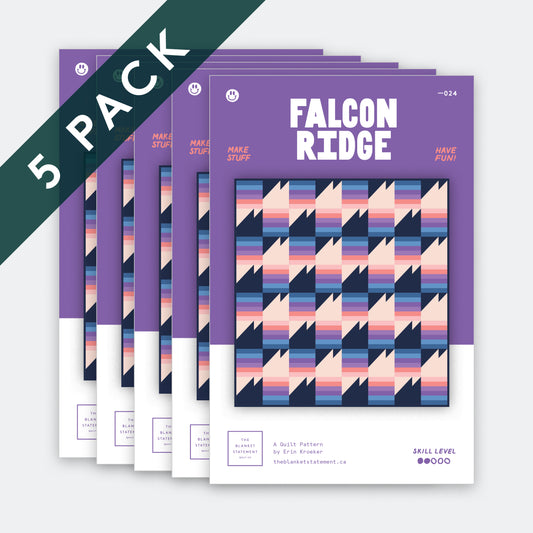 Falcon Ridge Paper Pattern - Pack of 5