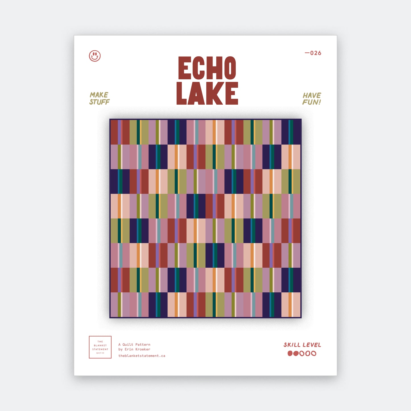 Echo Lake PDF Pattern