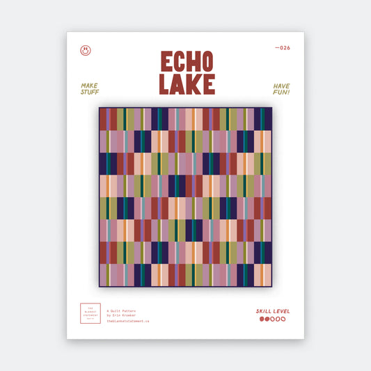 Echo Lake PDF Pattern