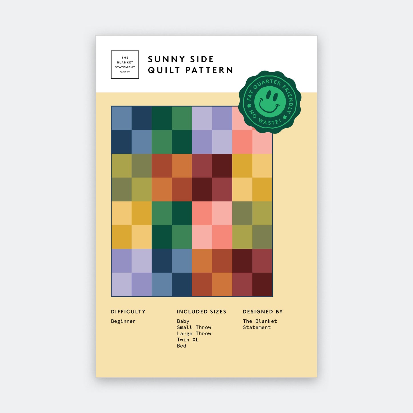Sunny Side Paper Pattern