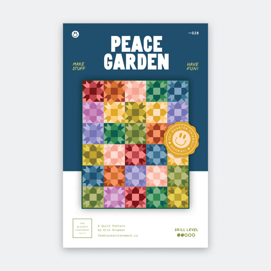 Peace Garden Paper Pattern