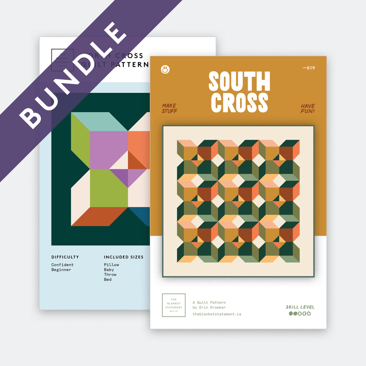 North Cross & South Cross Paper Pattern Bundle