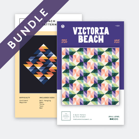 Grand Beach & Victoria Beach Paper Pattern Bundle