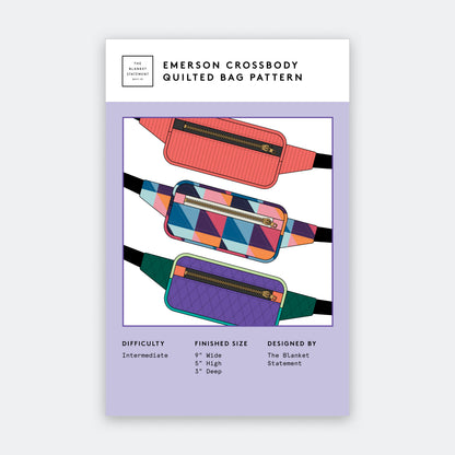 Emerson Crossbody Paper Pattern