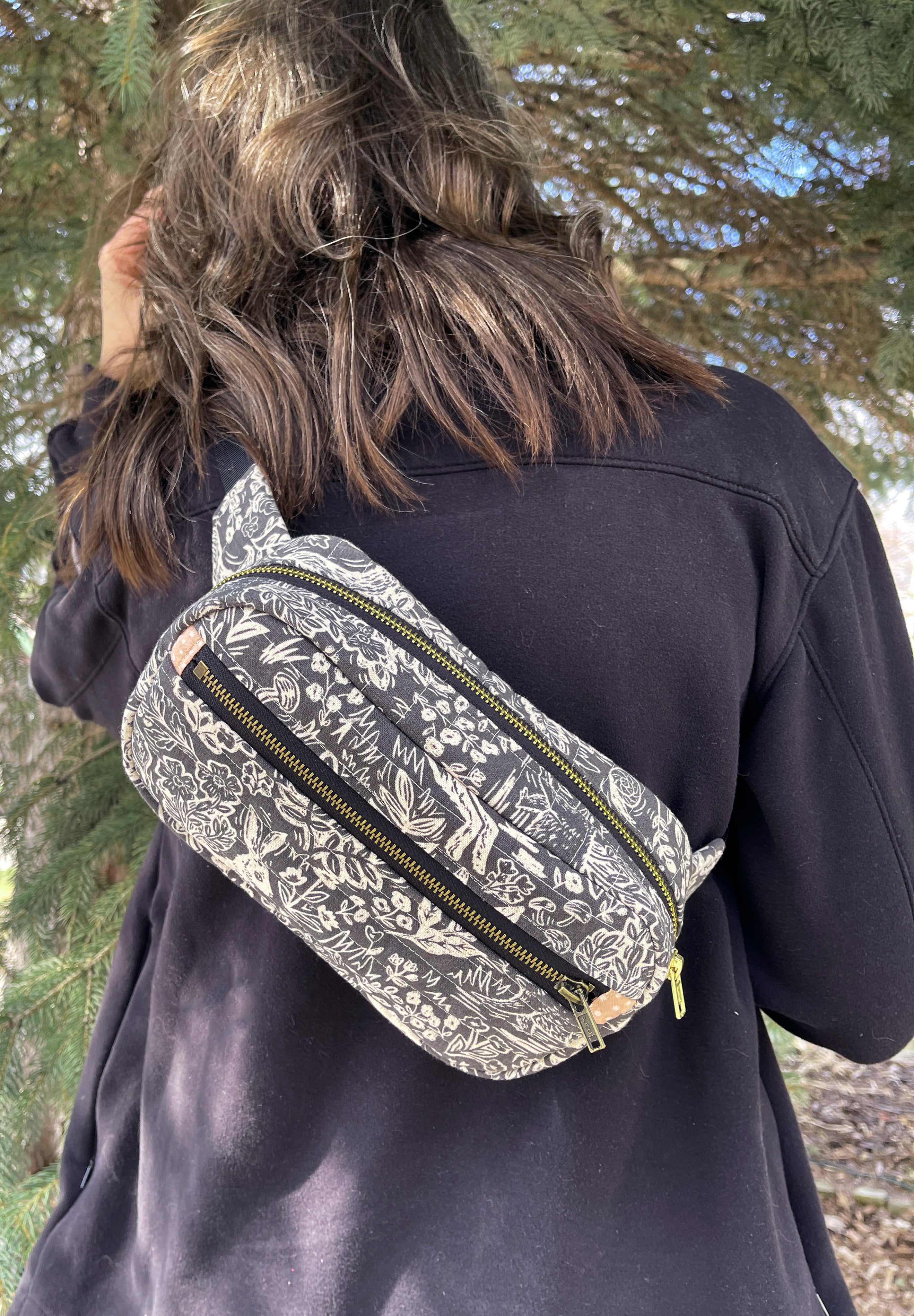 Crossbody backpack online pattern