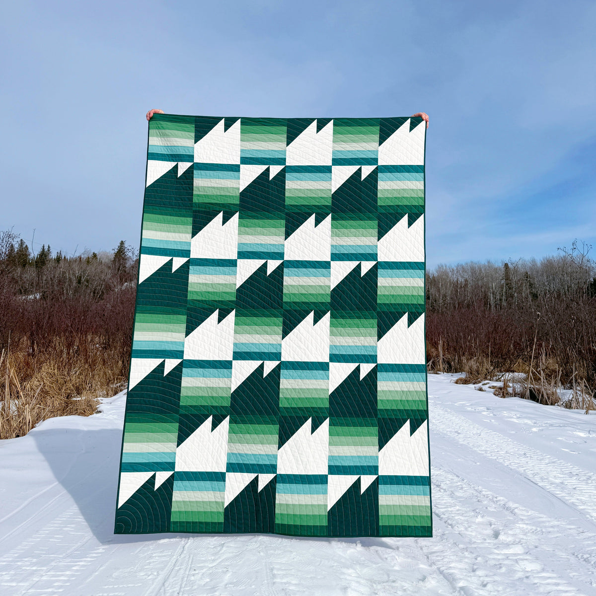 Falcon Ridge PDF Pattern – The Blanket Statement