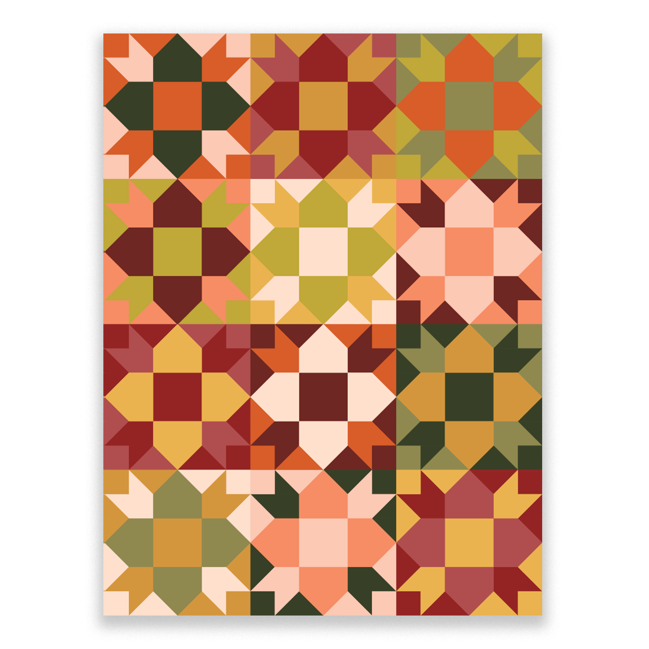 Peace Garden PDF Pattern