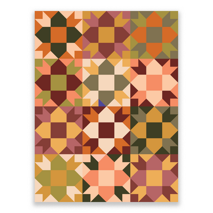Peace Garden Paper Pattern - Pack of 5