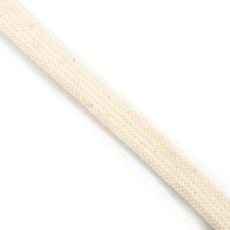 Flat Drawstring Cord - Cotton