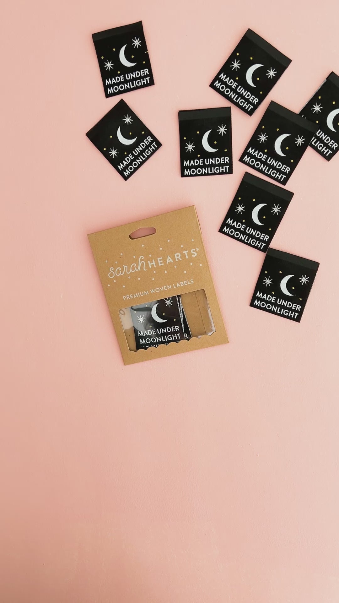 Woven Labels by Sarah Heart Woven Labels by Sarah Heart