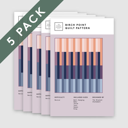 Birch Point Paper Pattern - Pack of 5