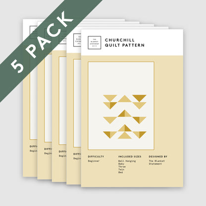 Churchill Paper Pattern - Pack of 5