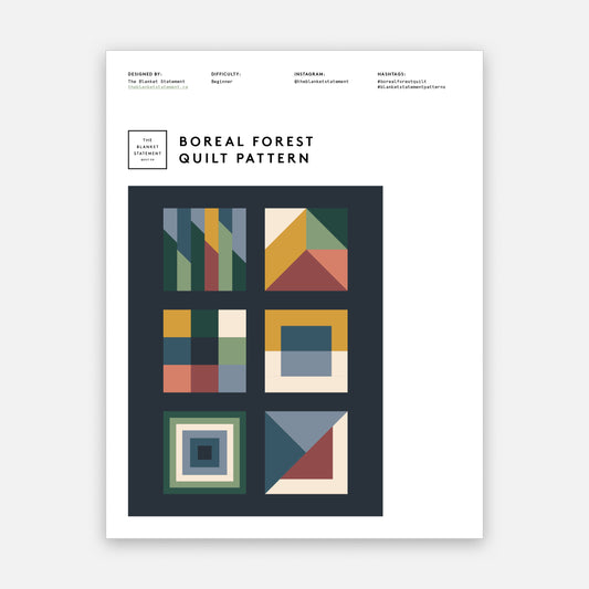 Boreal Forest PDF Pattern