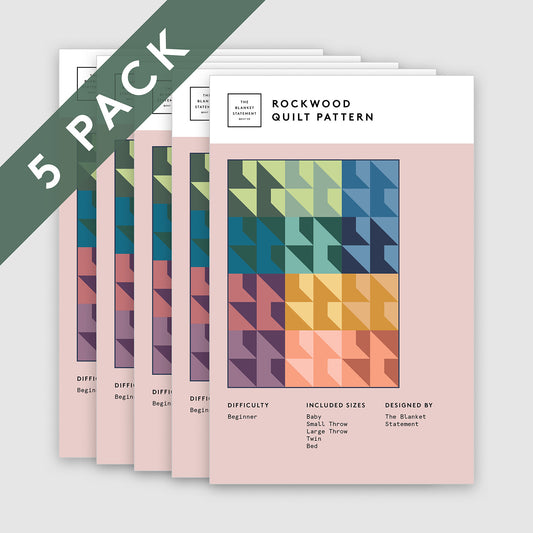 Rockwood Paper Pattern - Pack of 5