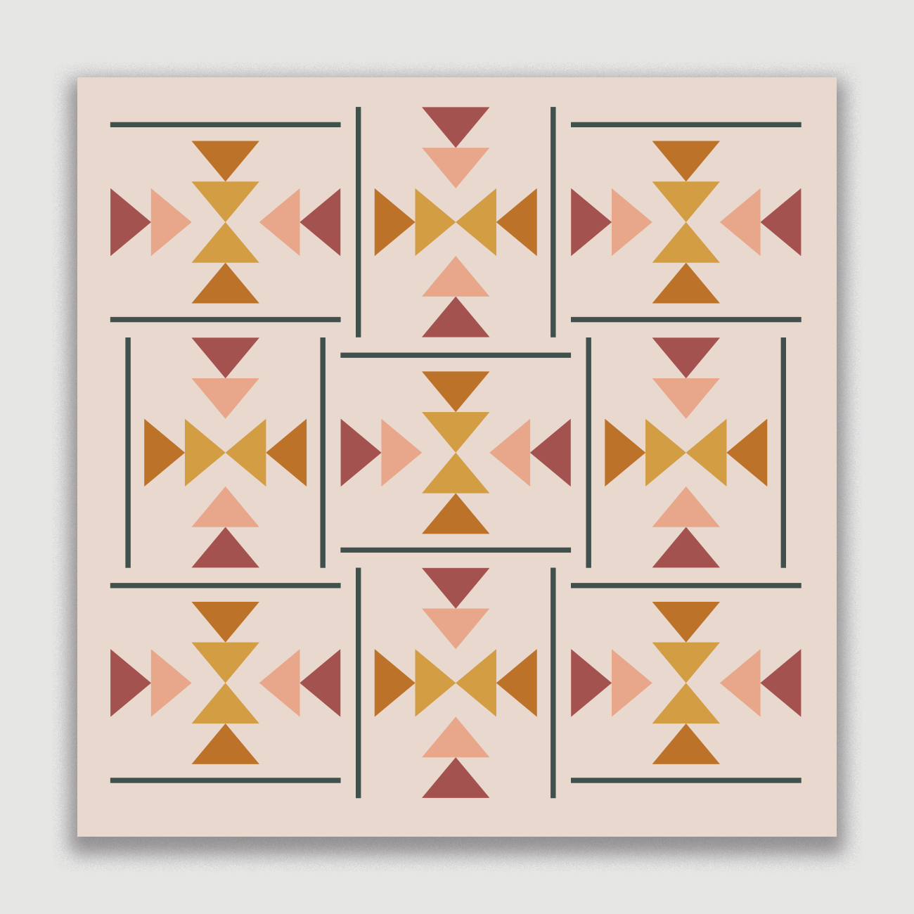 Landmark Paper Pattern - Pack of 5