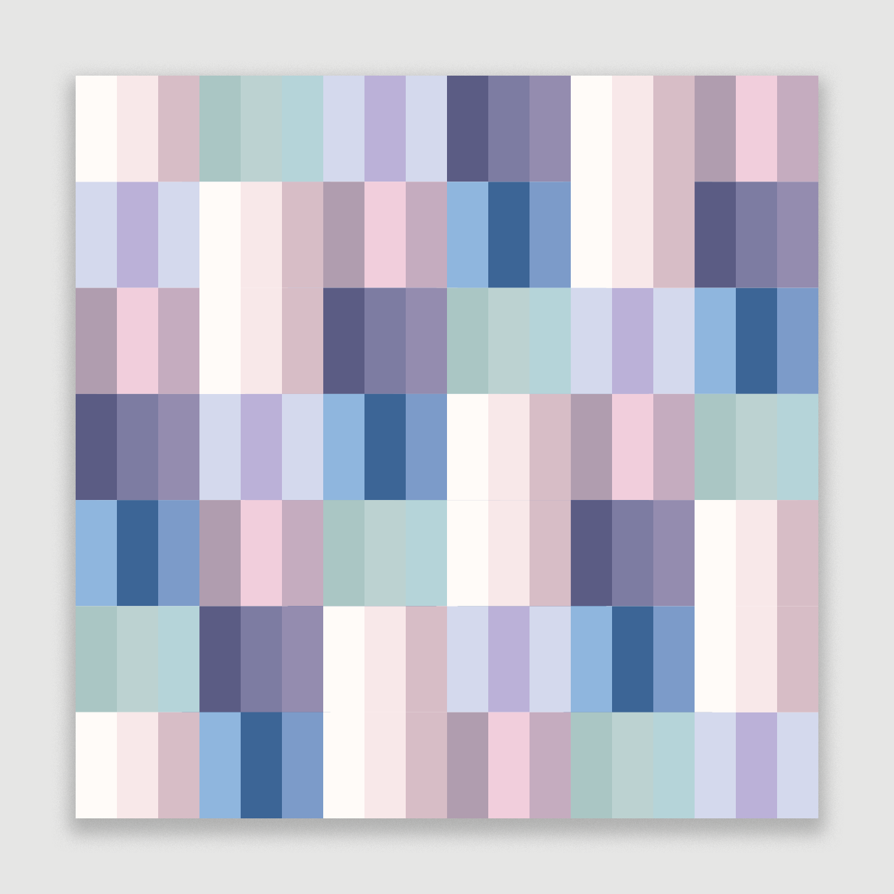 Paint Lake Paper Pattern