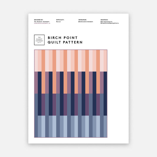Birch Point PDF Pattern