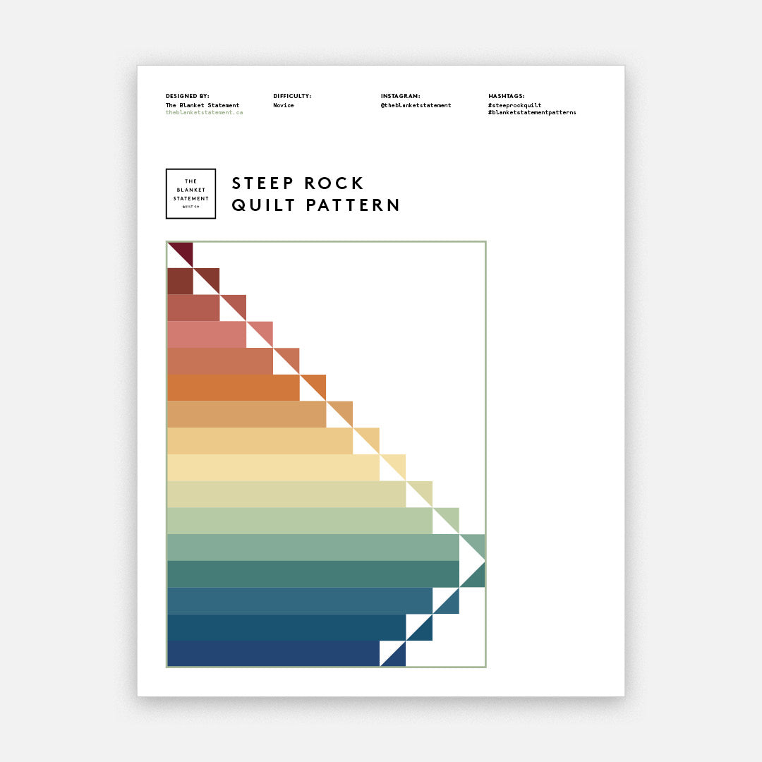 Steep Rock PDF Pattern